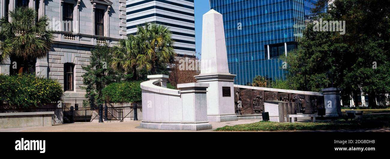 African American History Monument, South Carolina State House, Columbia, South Carolina, USA Stockfoto