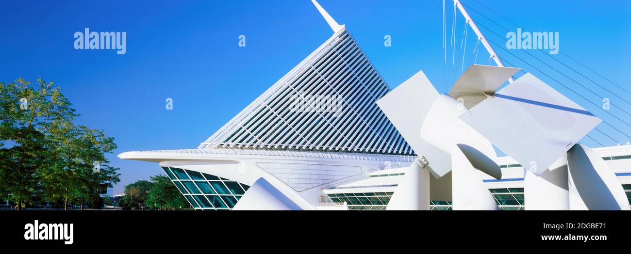 Kunstmuseum, Milwaukee Art Museum, Milwaukee, Wisconsin, USA Stockfoto