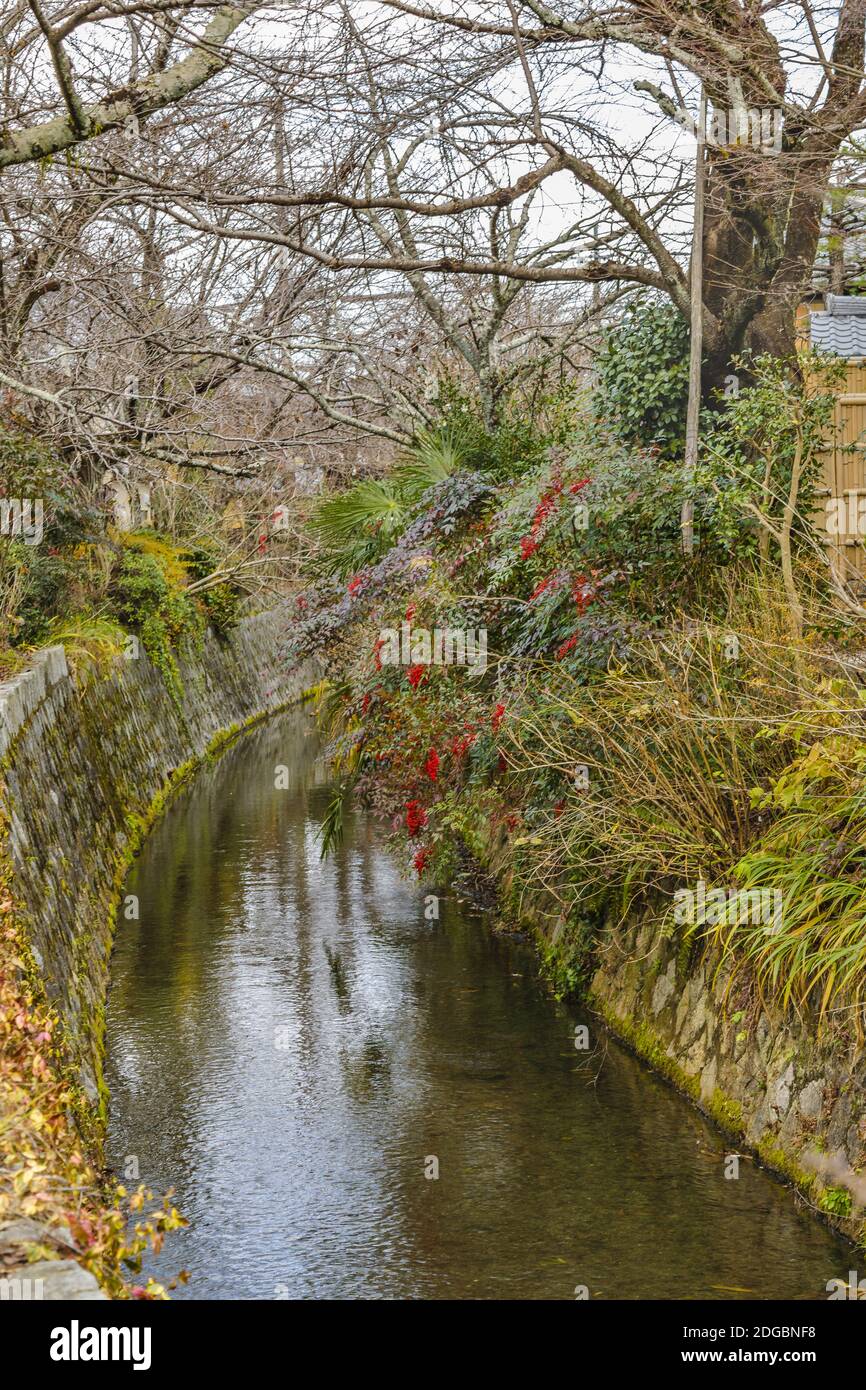 Philosopher Path, Kyoto, Japan Stockfoto