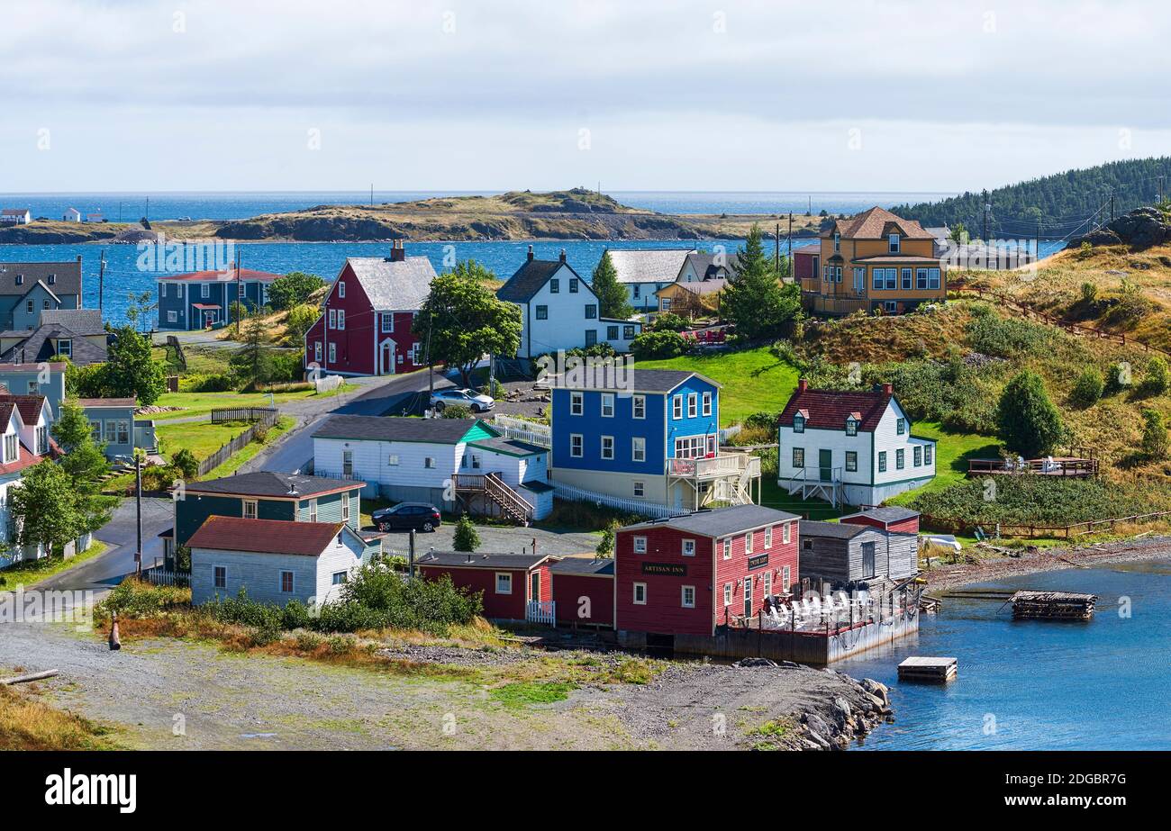 Stadt Trinity, Neufundland und Labrador, Kanada Stockfoto
