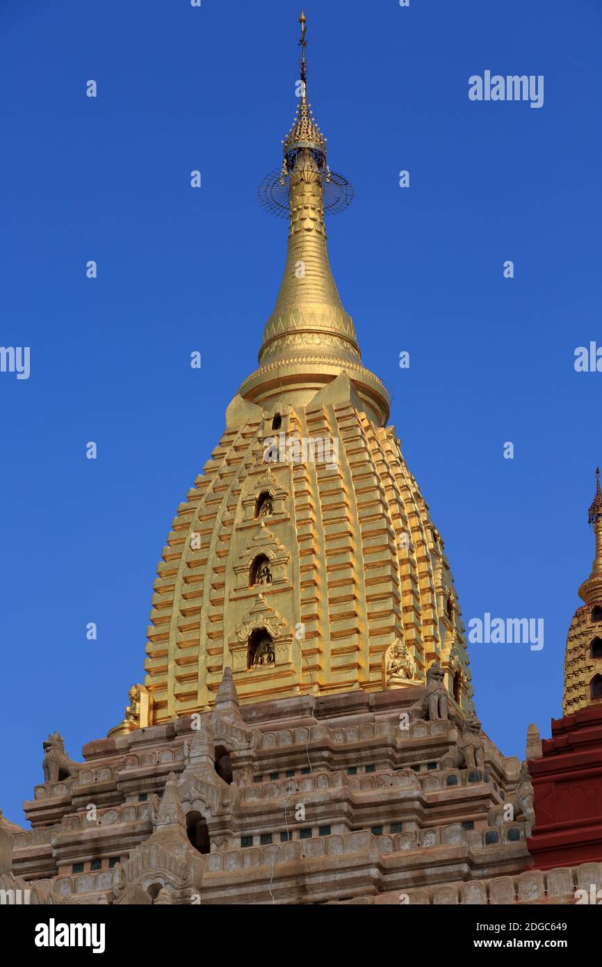 Ananda Tempel in Bagan Stockfoto