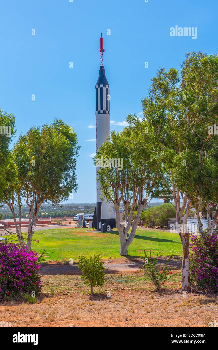 Carnarvon Space and Technology Museum in Australien Stockfoto