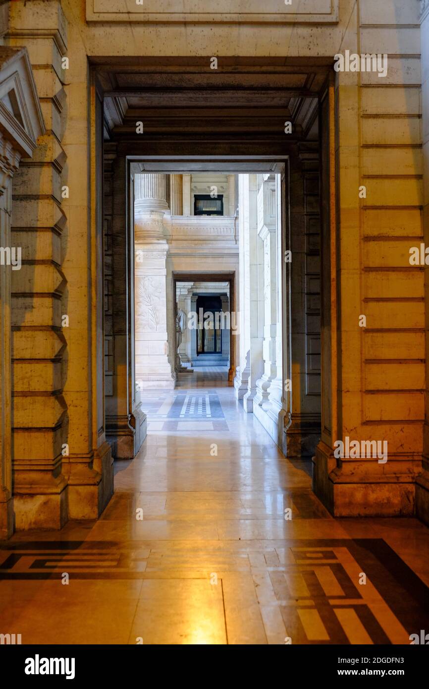 Justizpalast in Brüssel Stockfoto