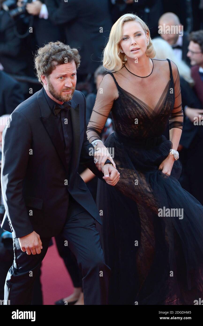 Charlize Theron nimmt an der 70. Jubiläumsfeier im Rahmen des 70. Filmfestivals von Cannes in Cannes, Frankreich, am 23. Mai 2017 Teil. Foto von Aurore Marechal/ABACAPRESS.COM Stockfoto
