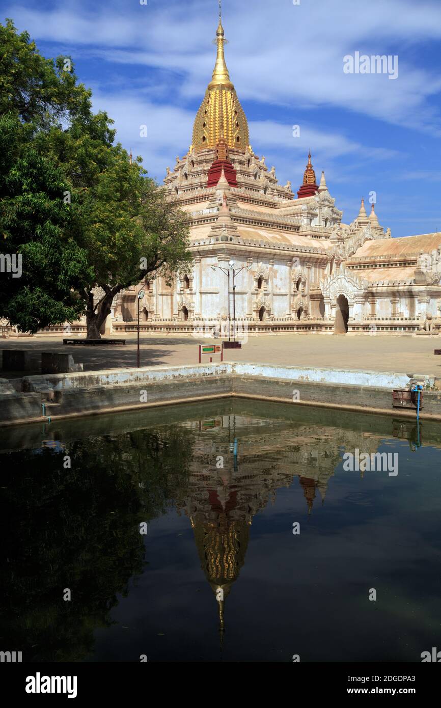 Ananda-Tempel in Bagan Stockfoto