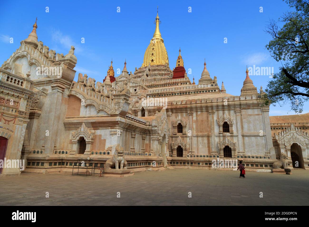 Ananda-Tempel in Bagan Stockfoto