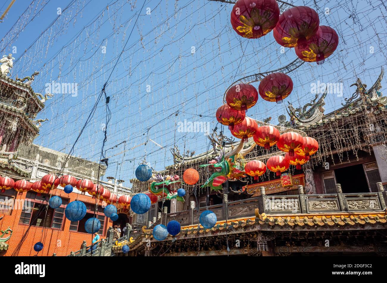 Lukang Tianhou Tempel Stockfoto