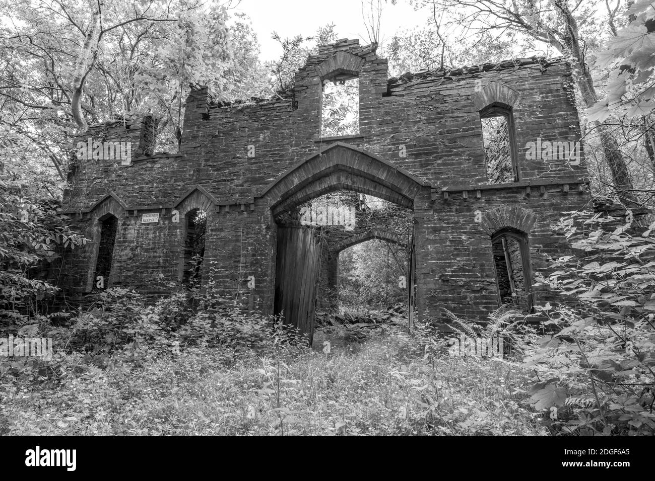 Dinas Mawddwy Stockfoto