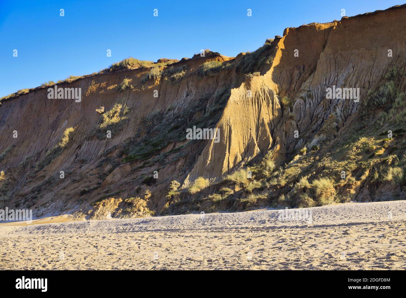 Der Rote Felsen in der Nähe von Kampen, Sylt, Deutschland, Europa Stockfoto