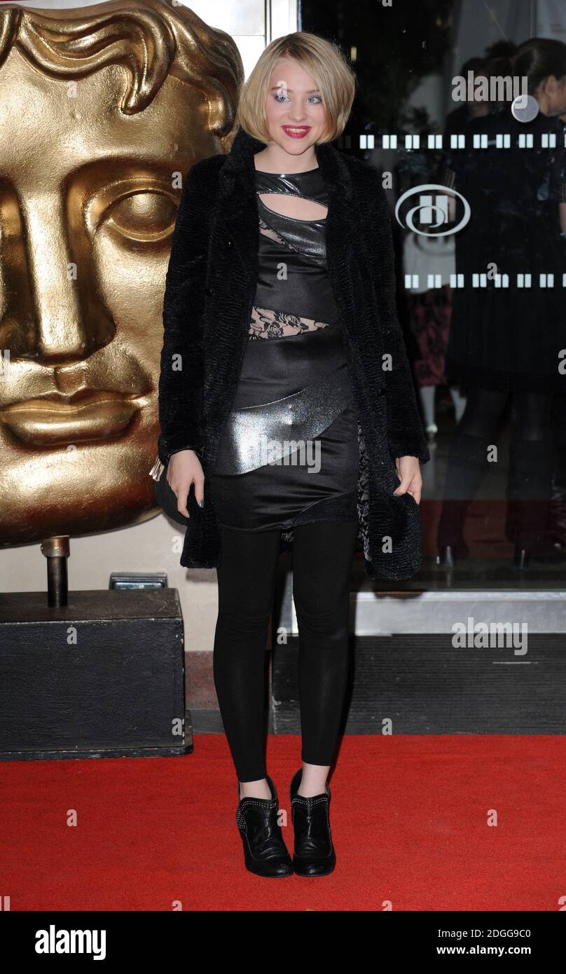 Georgia Locke bei der Ankunft bei den British Academy Children's Awards 2011, The Hilton Hotel, London. Stockfoto