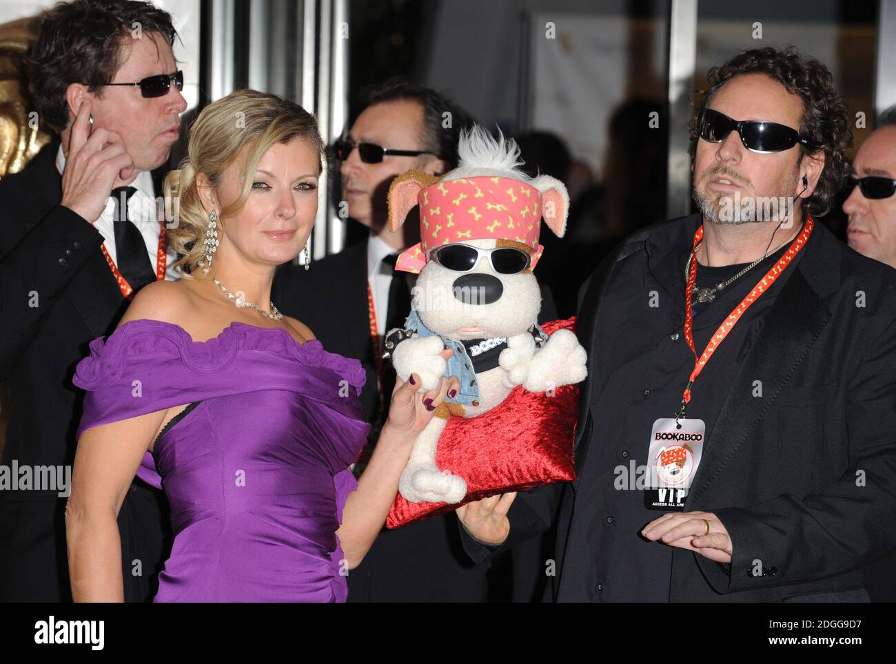 Bookaboo Ankunft bei den British Academy Children's Awards 2011, The Hilton Hotel, London. Stockfoto