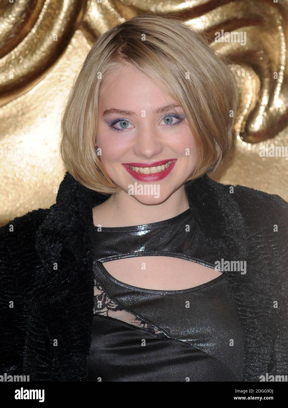 Georgia Locke bei der Ankunft bei den British Academy Children's Awards 2011, The Hilton Hotel, London. Stockfoto