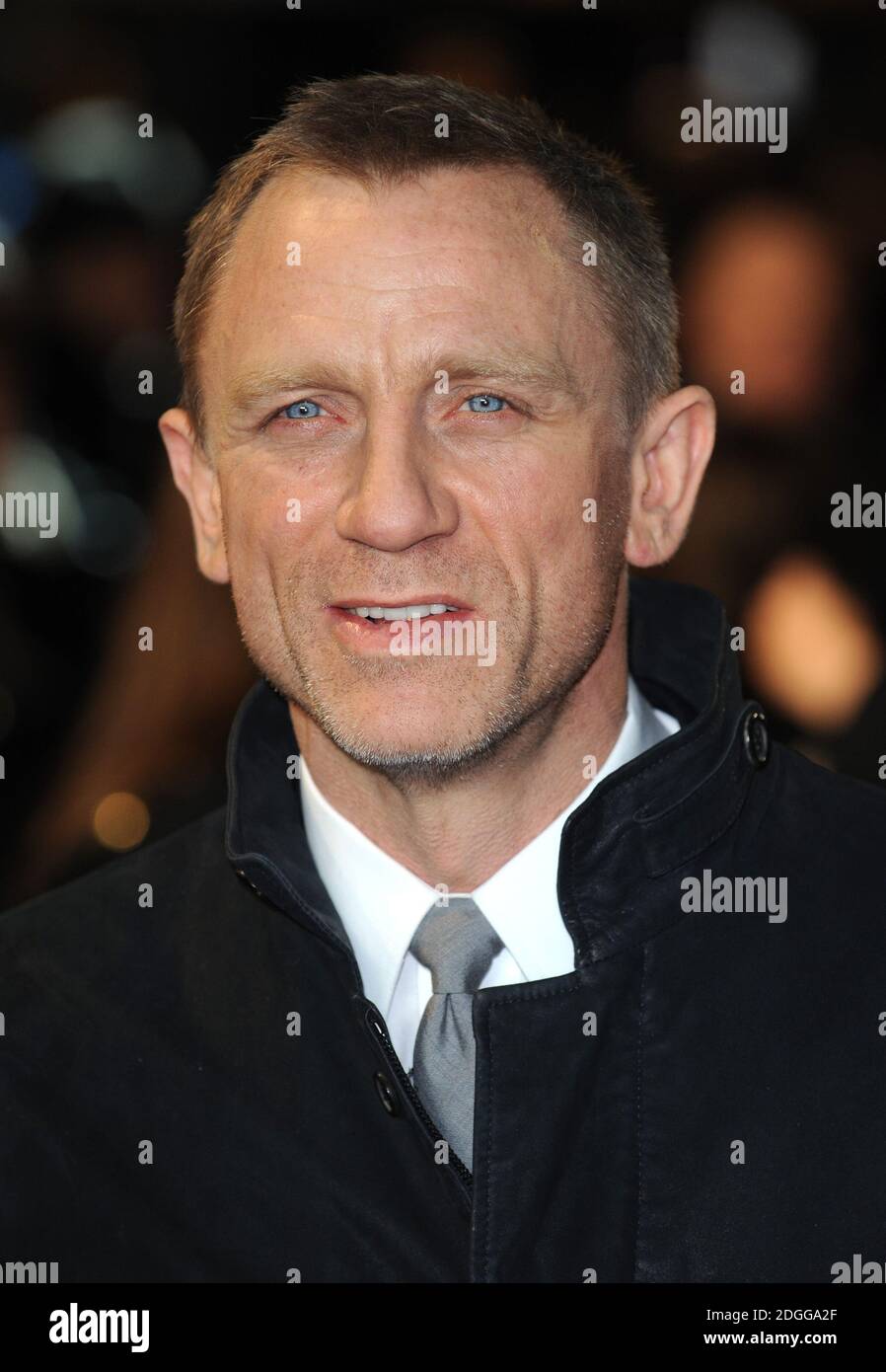 Daniel Craig bei der Ankunft bei The Girl mit der Dragon Tattoo Weltpremiere, Odeon Kino, Leicester Square, London. Stockfoto