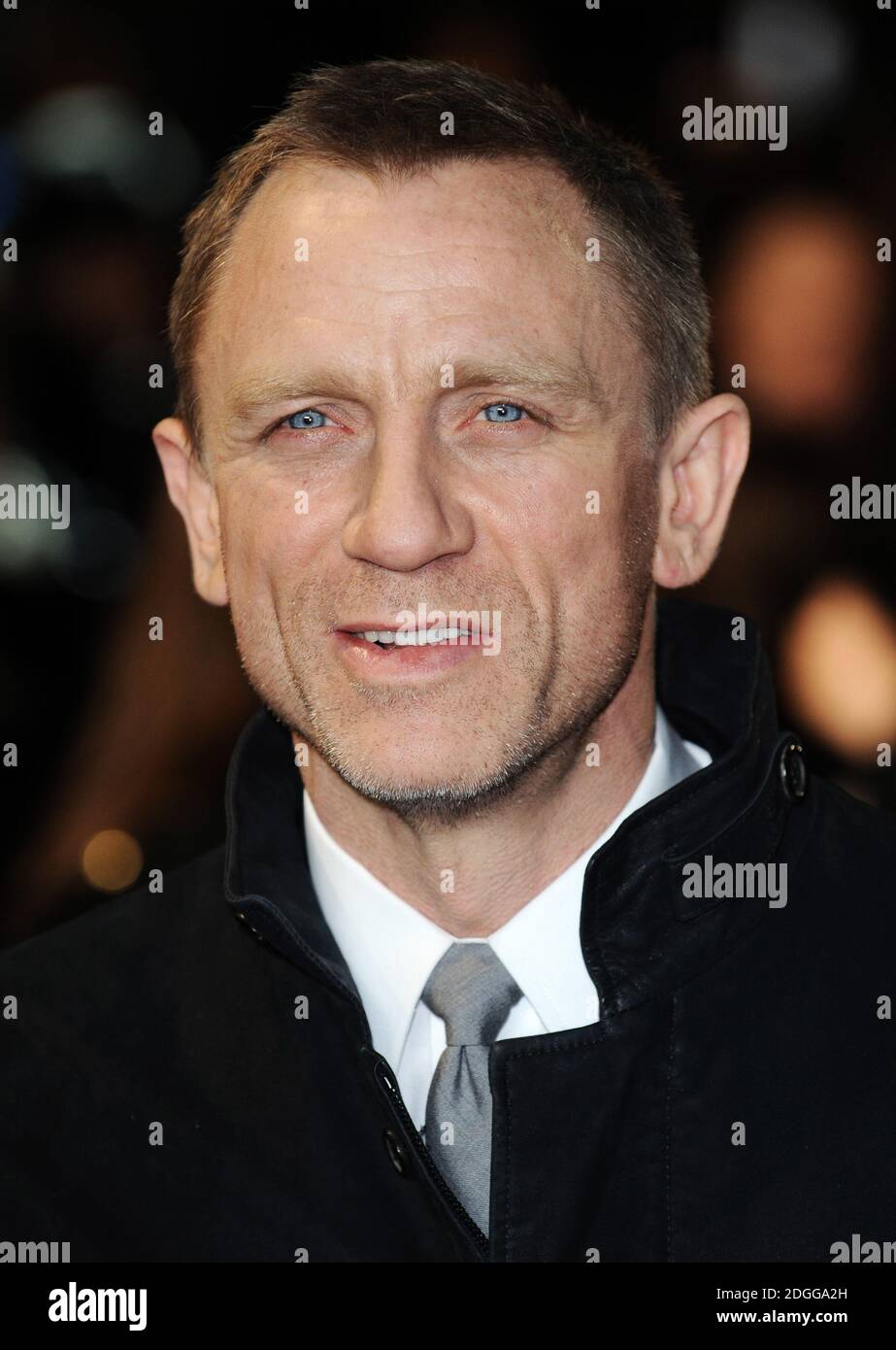 Daniel Craig bei der Ankunft bei The Girl mit der Dragon Tattoo Weltpremiere, Odeon Kino, Leicester Square, London. Stockfoto