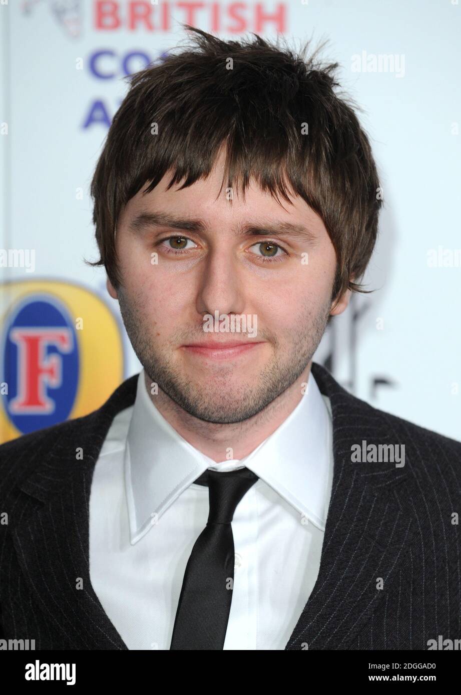 James Buckley bei der Ankunft bei den British Comedy Awards 2011, Fountain Studios, Wembley, London. Stockfoto