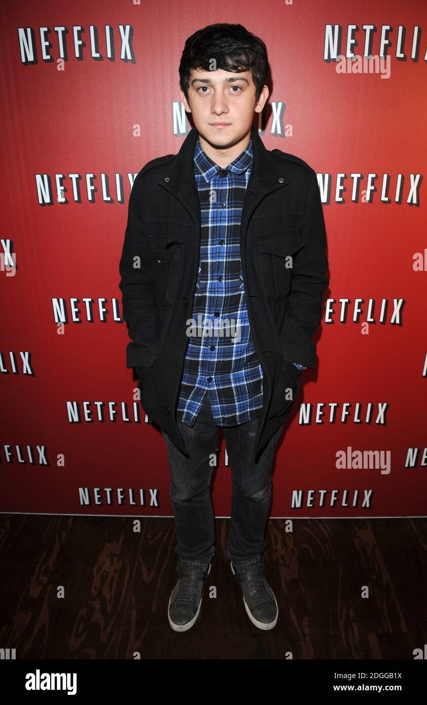 Craig Roberts auf der UK Launch Party für Netflix bei Sketch in London. Netflix ist der weltweit führende Streaming-Service für Film und Fernsehen. Stockfoto