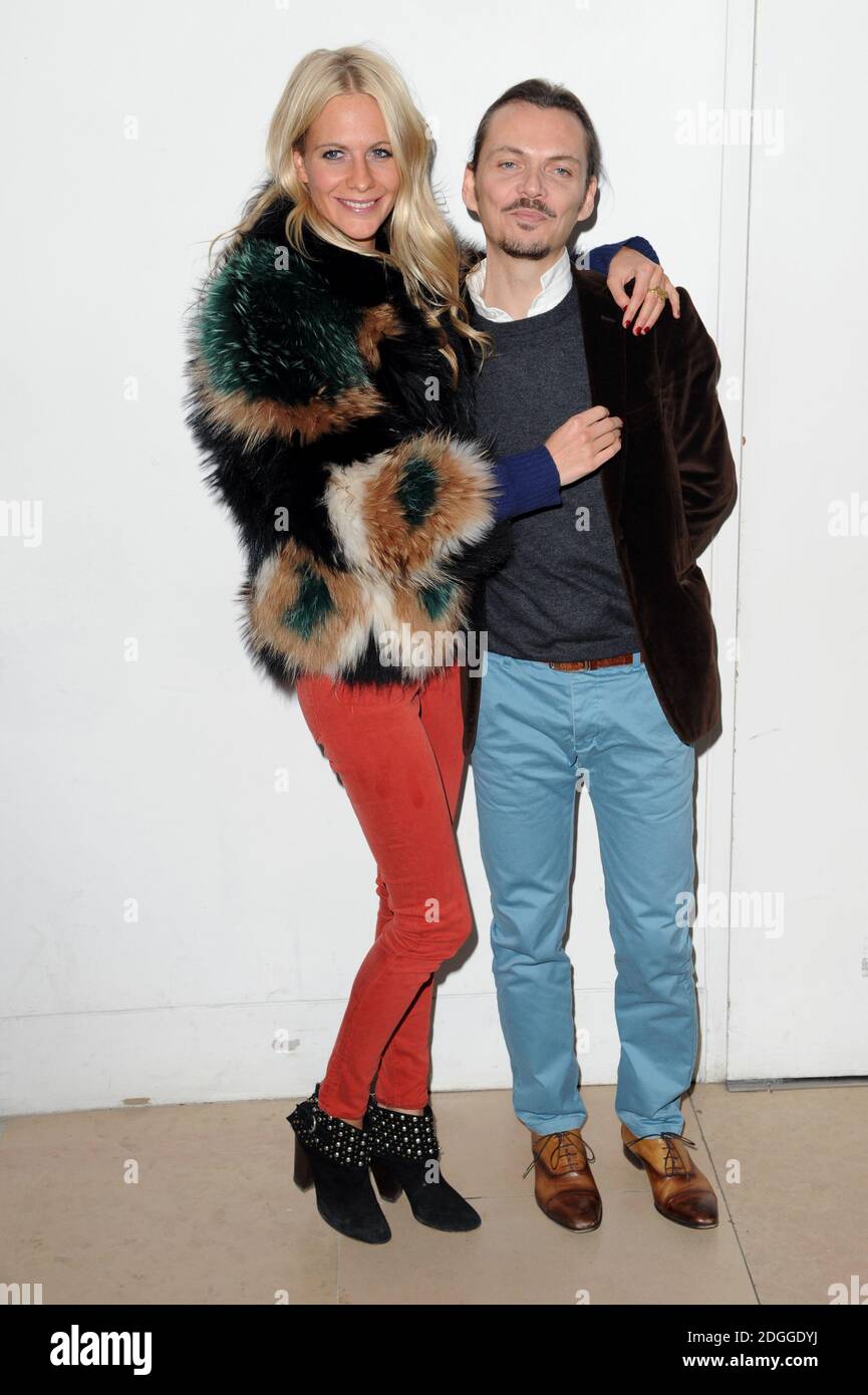 Poppy Delevingne und Matthew Williamson bei der Matthew Williamson Catwalk  Show, Royal Opera House, London Fashion Week Stockfotografie - Alamy