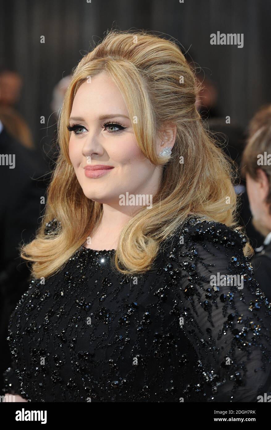 Adele Ankunft für die 85. Academy Awards im Dolby Theater, Los Angeles. Stockfoto