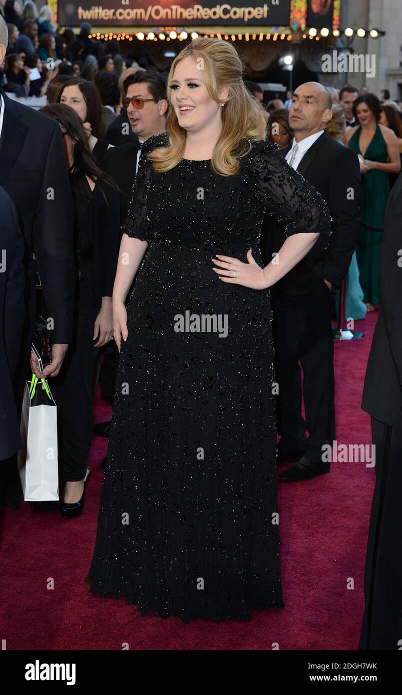 Adele Adkins Ankunft für die 85. Academy Awards im Dolby Theater, Los Angeles. Stockfoto