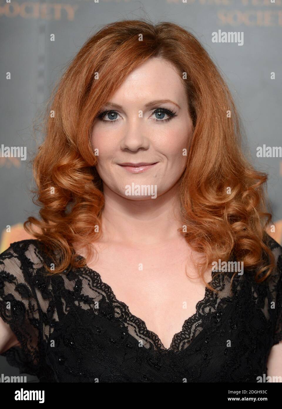 Jennie McAlpine bei der Ankunft bei den RTS Program Awards 2013, Grosvenor House Hotel, London. Stockfoto