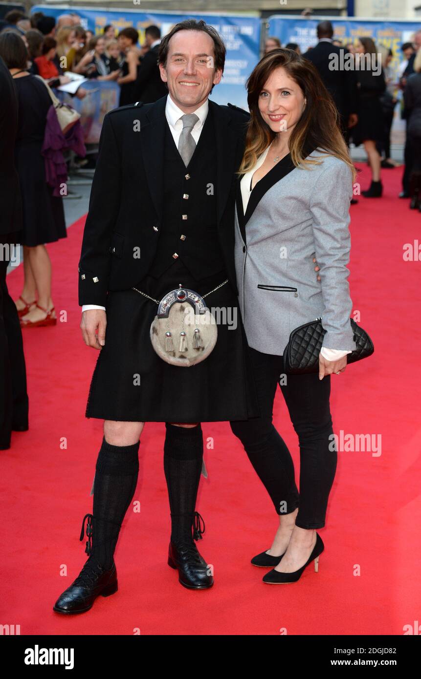 Ben Miller und Jessica Parker bei der Premiere von What We Did on Odeon West End Cinema, Leicester Square, London Stockfoto