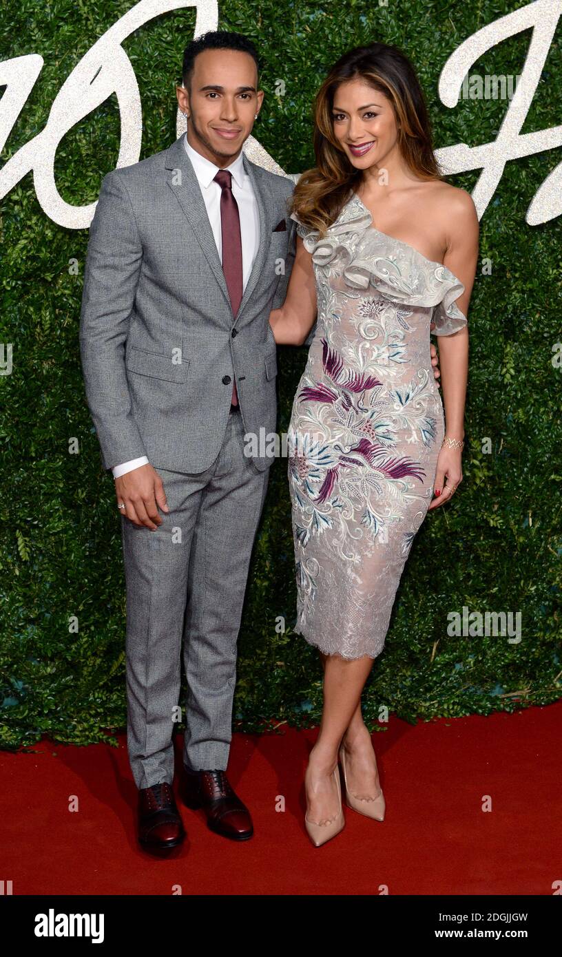 Nicole Scherzinger Und Lewis Hamilton Stockfotos Und Bilder Kaufen Alamy