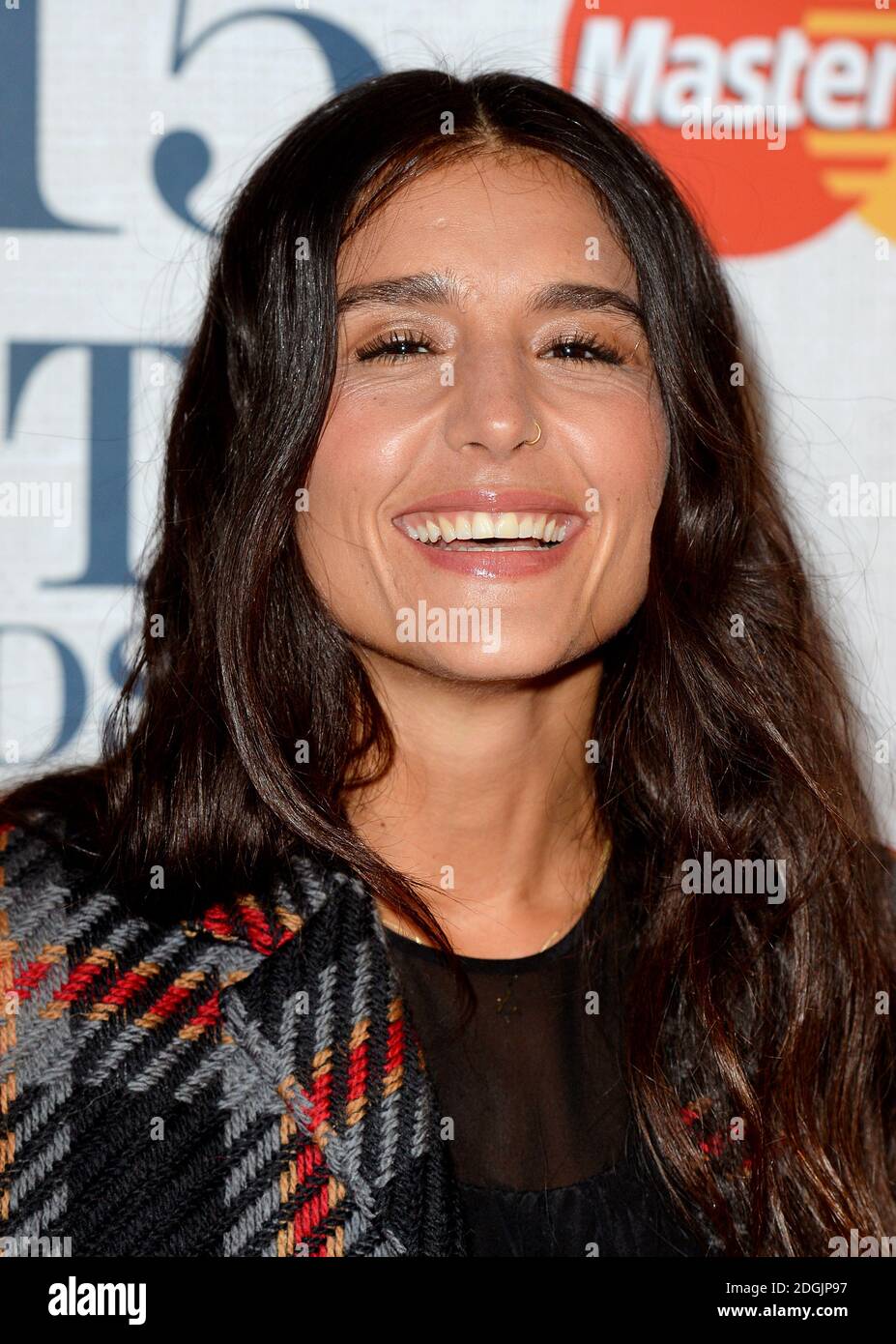 Jessie Ware nimmt an der Ausgabe der Brit Awards 2015 Nominations Teil, die in den ITV London Studios, South Bank, London stattfindet ** NUR FÜR REDAKTIONELLE ZWECKE, AUSSCHLIESSLICH KEINE WERBEARTIKEL** Stockfoto