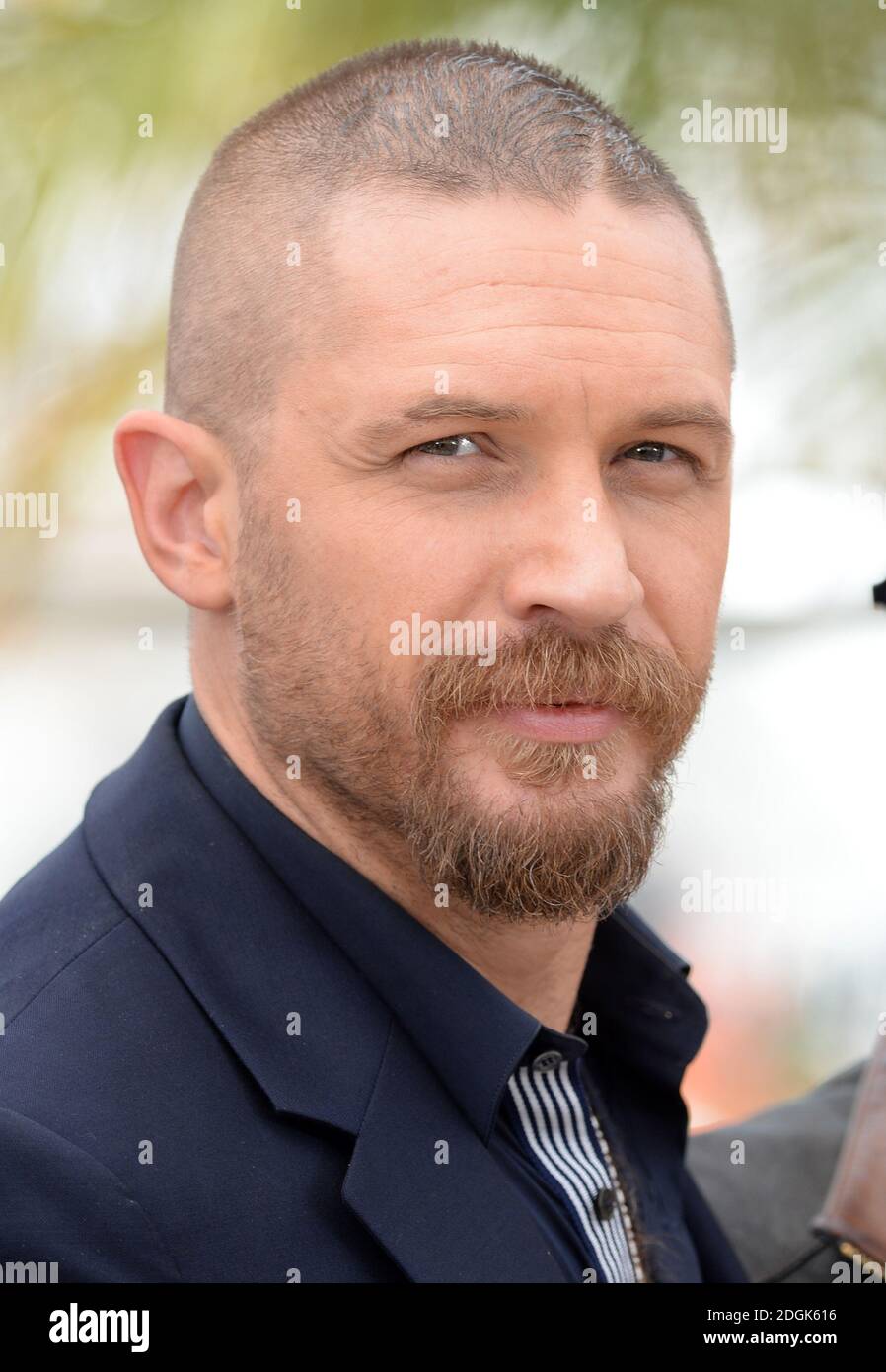 Tom Hardy beim Mad Max: Fury Road Fotocall, der während des 68. Festival de Cannes im Palais Du Festival in Frankreich stattfindet. (Obligatorisches Guthaben: Doug Peters/EMPICS Entertainment) Stockfoto