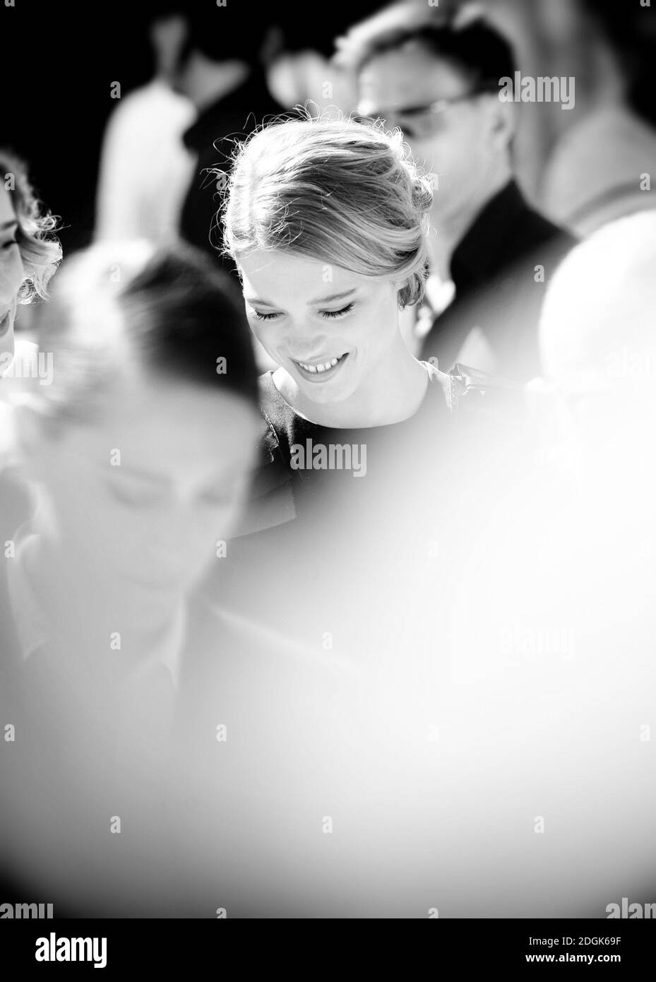 Lea Seydoux nimmt an der Lobster-Fotozelle Teil, die während des 68. Festival de Cannes im Palais de Festival in Cannes, Frankreich, stattfindet. (Obligatorisches Guthaben: Doug Peters/EMPICS Entertainment) Stockfoto