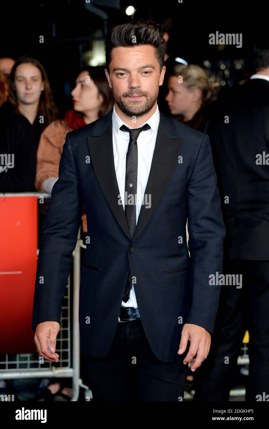 Dominic Cooper beim BFI London Film Festival Premiere for the Lady in the Van, im Odeon, Leicester Square, London. Foto-Kredit sollte Doug Peters / EMPICS Entertainment lesen Stockfoto