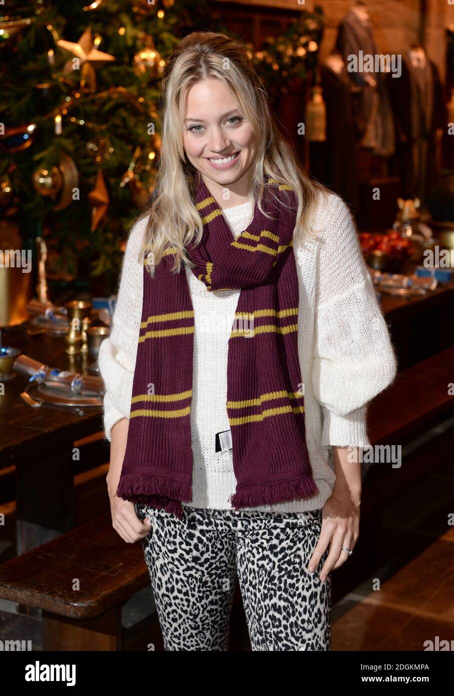 Kimberly Wyatt bei der Vorstellung von Hogwarts in the Snow bei der