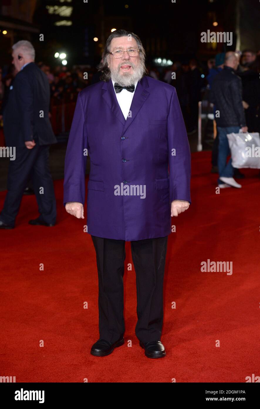 Ricky Tomlinson bei der Weltpremiere von Grimsby im Odeon Cinema, Leicester Square, London Stockfoto