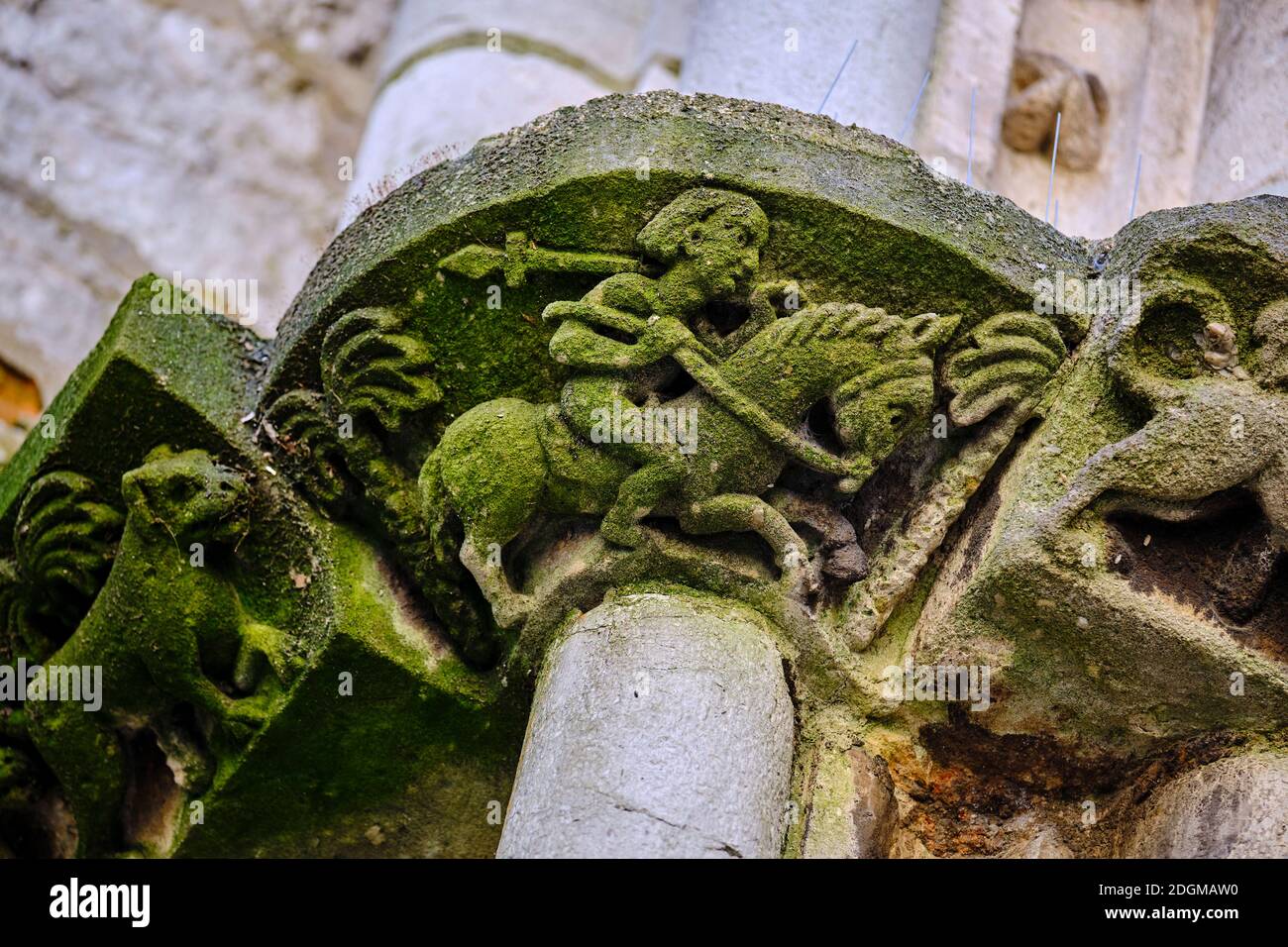 Frankreich, Lot (46), Cahors, Kathedrale Saint-Etienne, von der UNESCO zum Weltkulturerbe erklärt Lot Tal, Quercy Stockfoto