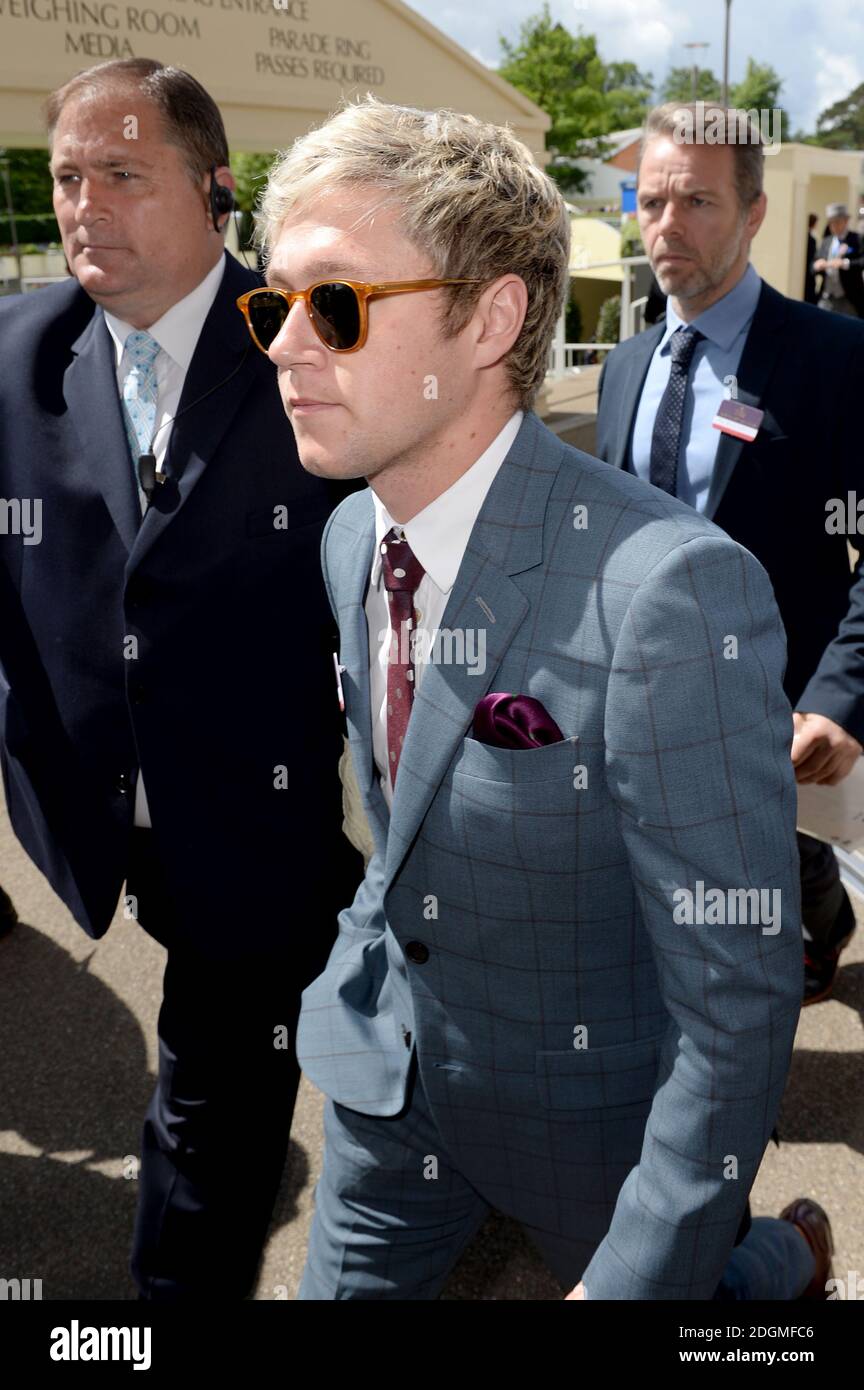 Niall Horan Ankunft am zweiten Tag von Royal Ascot Stockfoto