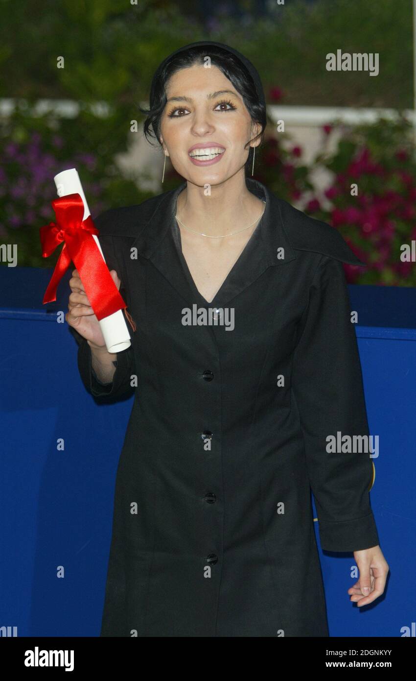 Marie Josee Croze beim Palme d'Or Award der Filmfestspiele von Cannes im Palais des Festivals. Halbe Länge. Â©Doug Peters/allaction.co.uk Stockfoto