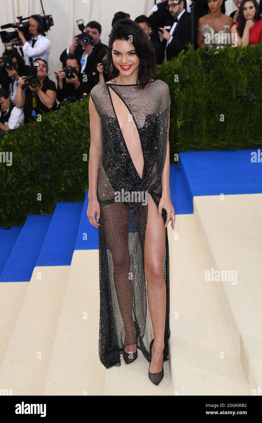 Kendall Jenner beim Metropolitan Museum of Art Costume Institute Benefit Gala 2017 in New York City, USA. Bildnachweis sollte lauten: Doug Peters/EMPICS Entertainment. Stockfoto