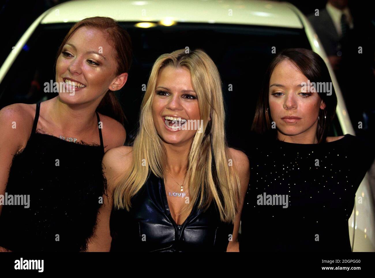 Atomic Kitten auf der British Motor Show im National Exhibition Centre, NEC in London. Stockfoto