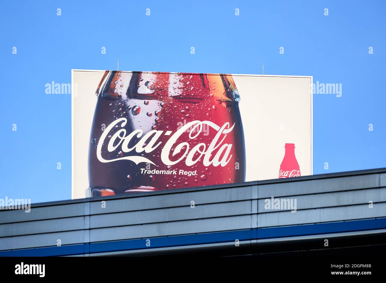 Coca-Cola-Werbung; Shibuya, Tokio, Japan Stockfoto