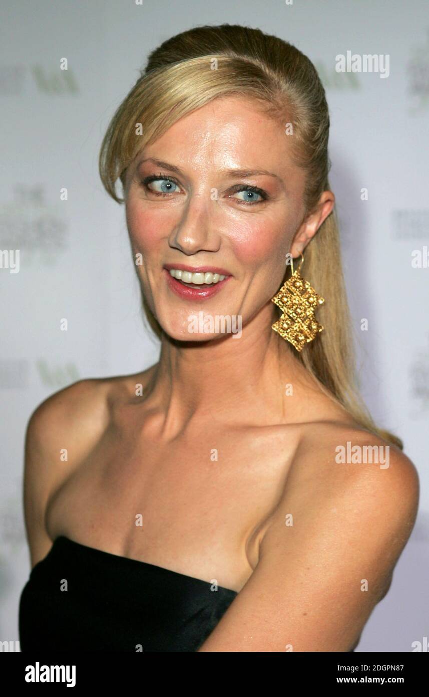 Joely Richardson nimmt an den British Fashion Awards im Victoria and Albert Museum, London Teil. Stockfoto