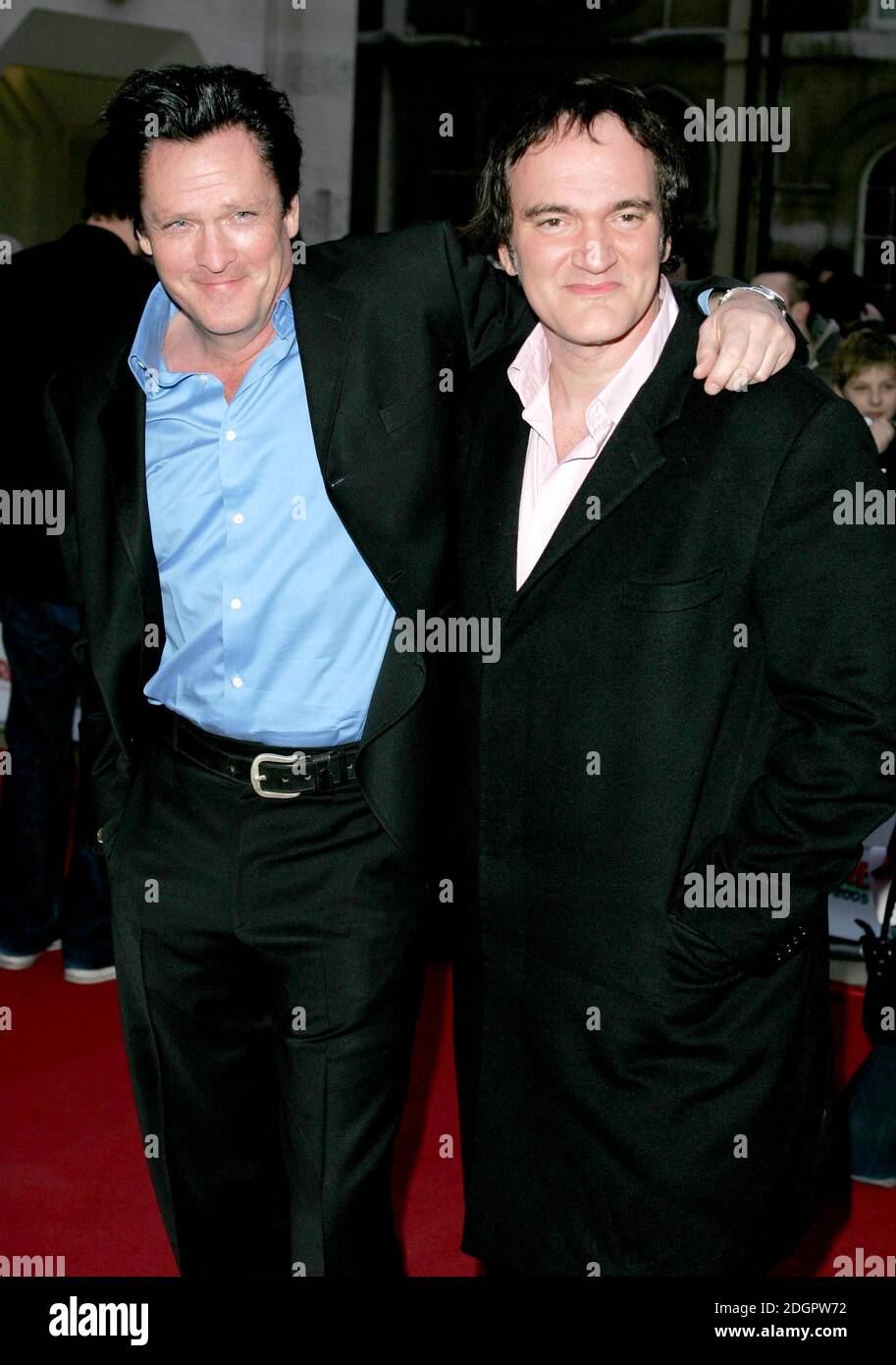 Michael Madsen und Quintin Taratino bei den Empire Film Awards 2005, The Guildhall, City of London. Doug Peters/allactiondigital.com Stockfoto