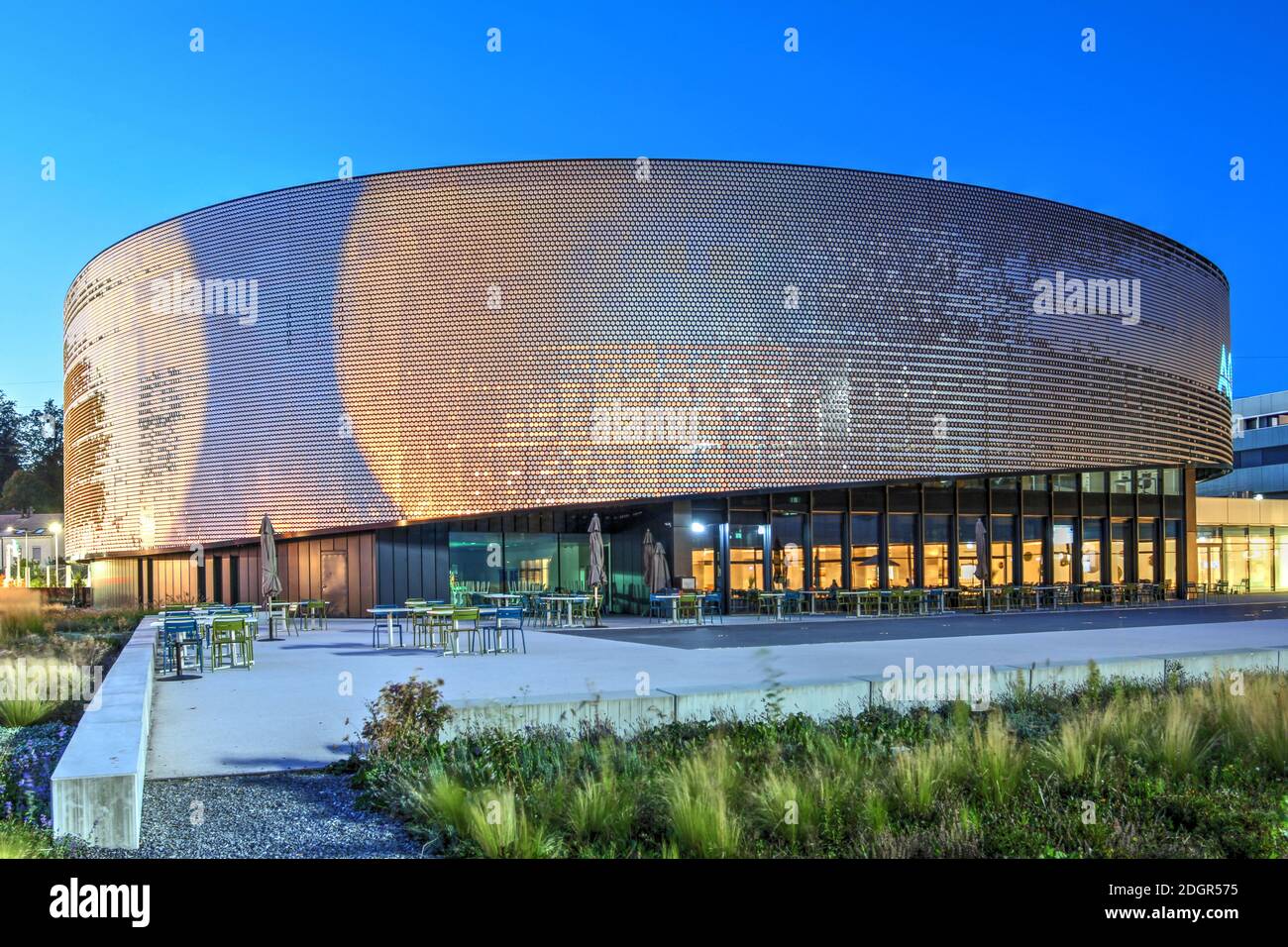 Lausanne, Schweiz - 12. September 2020 - Aquatis ist ein Aquarium - Vivarium, das sich der Artenvielfalt von Süßwasser widmet und 2017 in Lausanne, V, eröffnet wurde Stockfoto