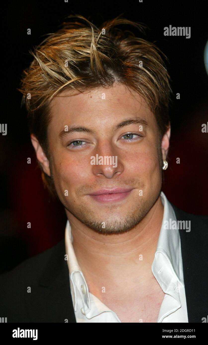 Duncan James von Blue bei den Pride of Britain Awards, Hilton Hotel, London. Doug Peters/allactiondigital.com Stockfoto