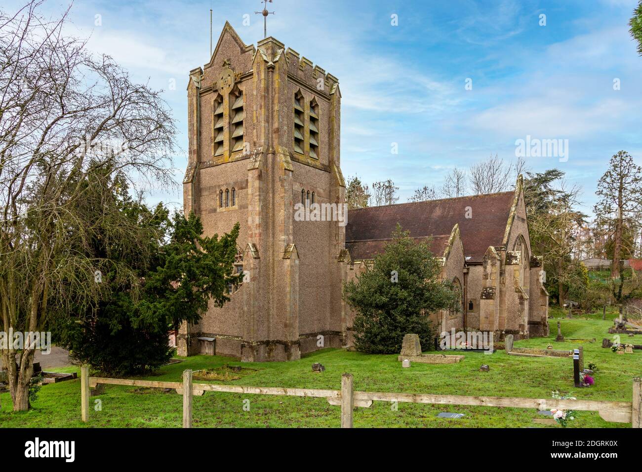 Holy Trinity St. Mary's Church, Dodford, Bromsgrove, Worcestershire. Stockfoto