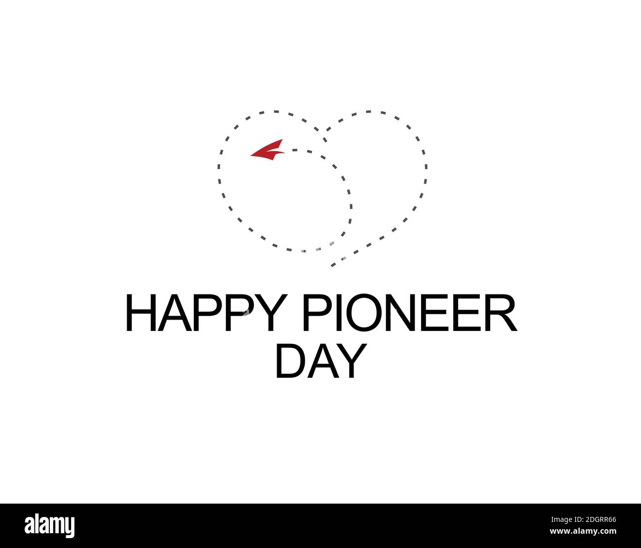 Symbol Liebe Ikone Illustration der Pioniertage Stock Vektor