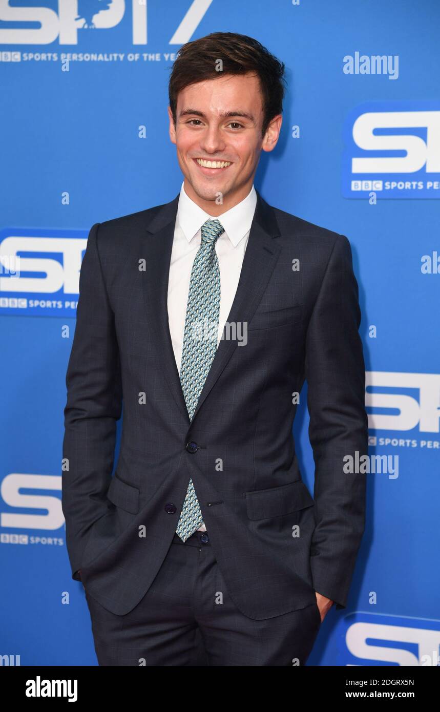 Tom Daley während der Red Carpet Ankünfte für BBC Sports Personality of the Year 2017 in der Liverpool Echo Arena. Bildnachweis sollte lauten: Doug Peters/EMPICS Entertainment Stockfoto