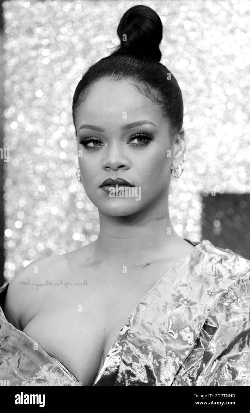 Rihanna bei der Europa-Premiere von Oceans 8 im Cineworld am Leicester Square in London Stockfoto