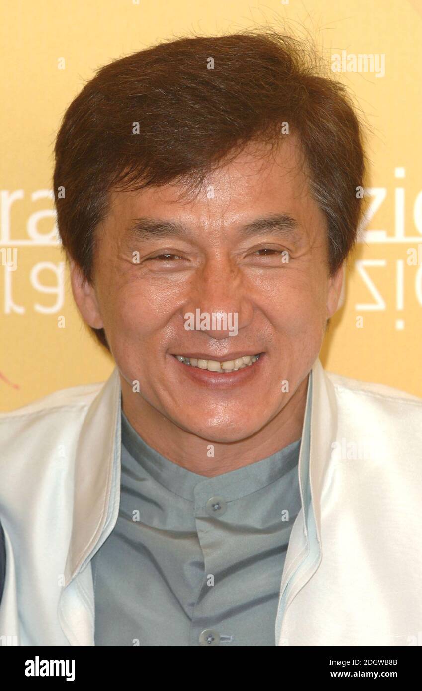 Jackie Chan bei den Filmfestspielen von Venedig 2006, Italien.ÊÊ Stockfoto
