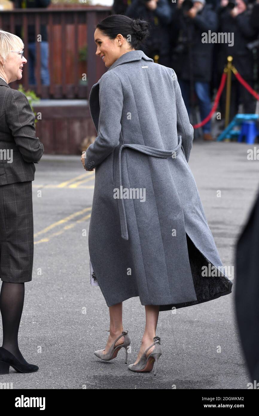 Die Herzogin von Sussex besucht das Wohn- und Pflegeheim der Royal Variety Charity Brinsworth House, London. Bild Kredit sollte lesen: Doug Peters/EMPICS Stockfoto