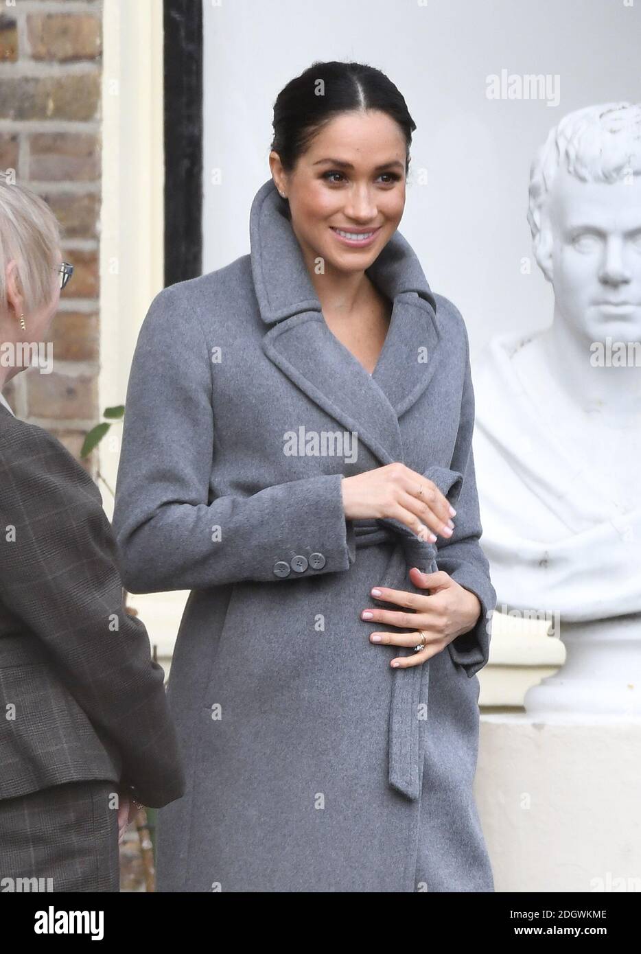 Die Herzogin von Sussex besucht das Wohn- und Pflegeheim der Royal Variety Charity Brinsworth House, London. Bild Kredit sollte lesen: Doug Peters/EMPICS Stockfoto