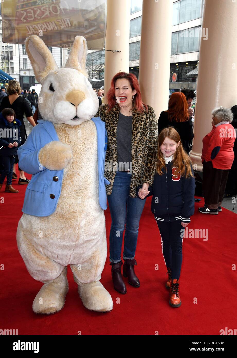 Lucy Montgomery bei der Gala von wo ist Peter Rabbit? Im Theatre Royal ...
